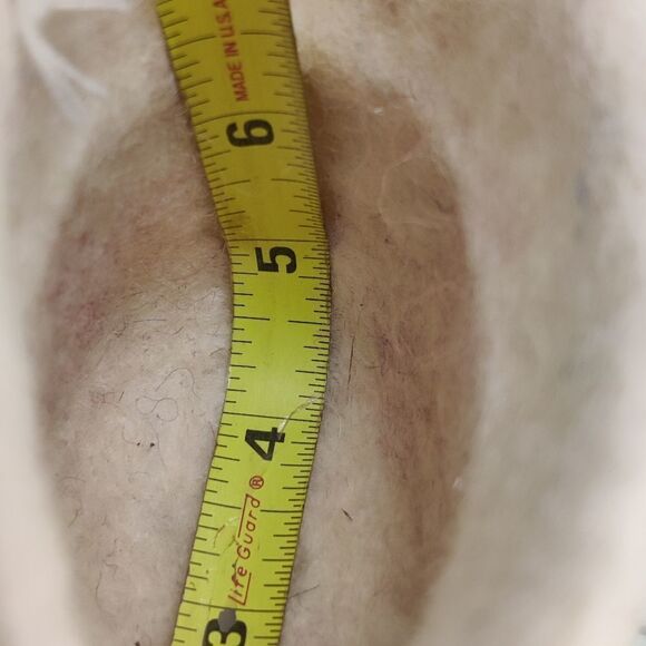 Wool felt Slippers Wearable Art Flowers Handmade in Nepal New w/ Tags Baby Sz 5 - Picture 7 of 16